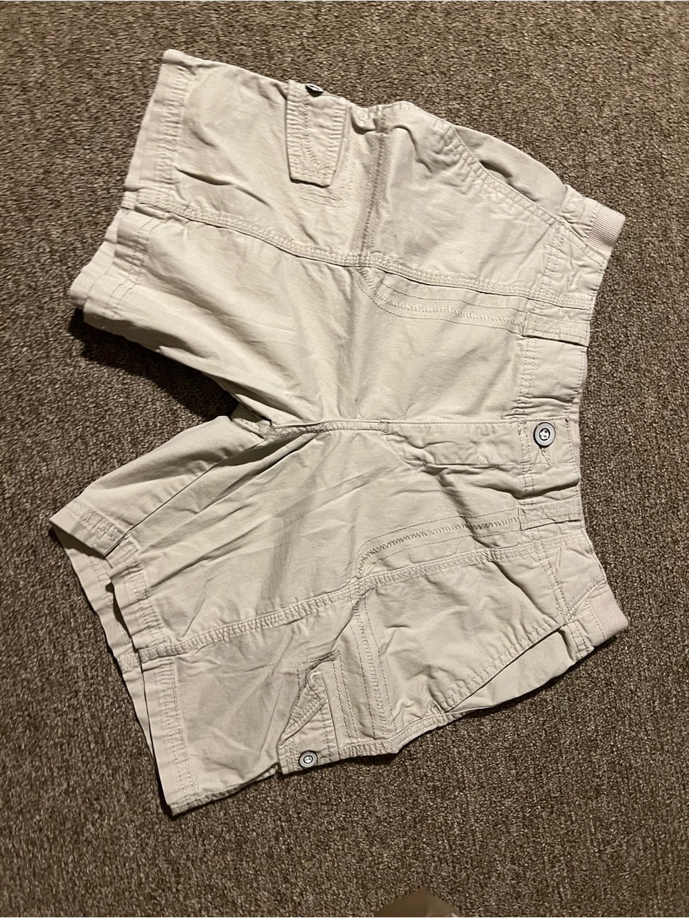 Style & Co. Khaki Beige Elastic Waist Shorts